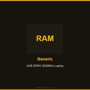 4GB DDR4 3200MHz Laptop
