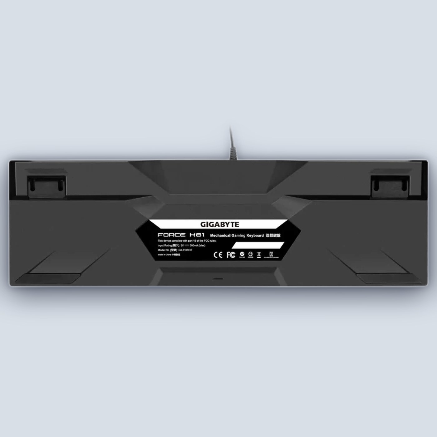 Gigabyte FORCE K81 Gaming Keyboard — image 4