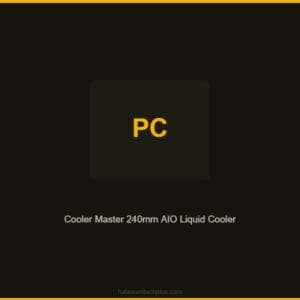 Cooler Master 240mm AIO Liquid Cooler