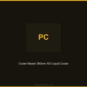 Cooler Master 360mm AIO Liquid Cooler