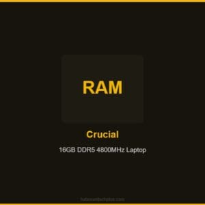 Crucial 16GB DDR5 4800MHz Laptop