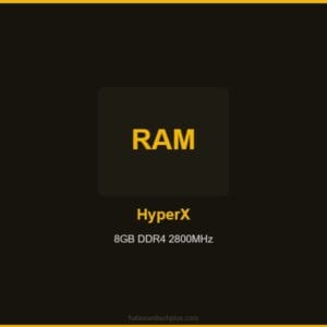 HyperX 8GB DDR4 2800MHz