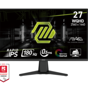 MSI 27" 2K QHD 180Hz IPS Gaming Monitor