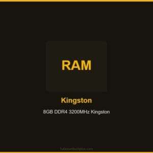 Kingston 8GB DDR4 3200MHz Kingston