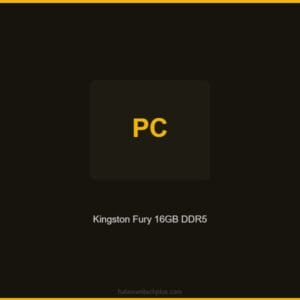 Kingston Fury 16GB DDR5