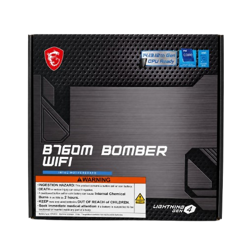 MSI PRO B760M-P DDR5 Motherboard