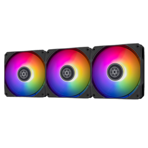 SilverStone Air Nexus 120 ARGB 120mm PWM 3-Pack Black