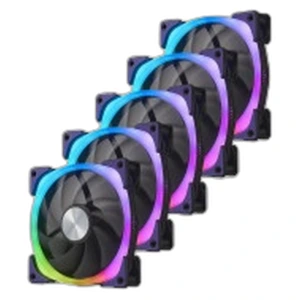 Super Flower NEON ARGB 120mm Black 5-Pack Fans