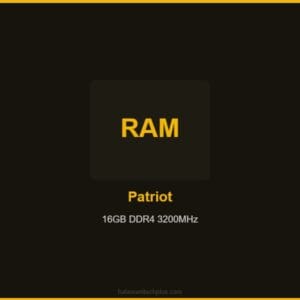 Patriot 16GB DDR4 3200MHz