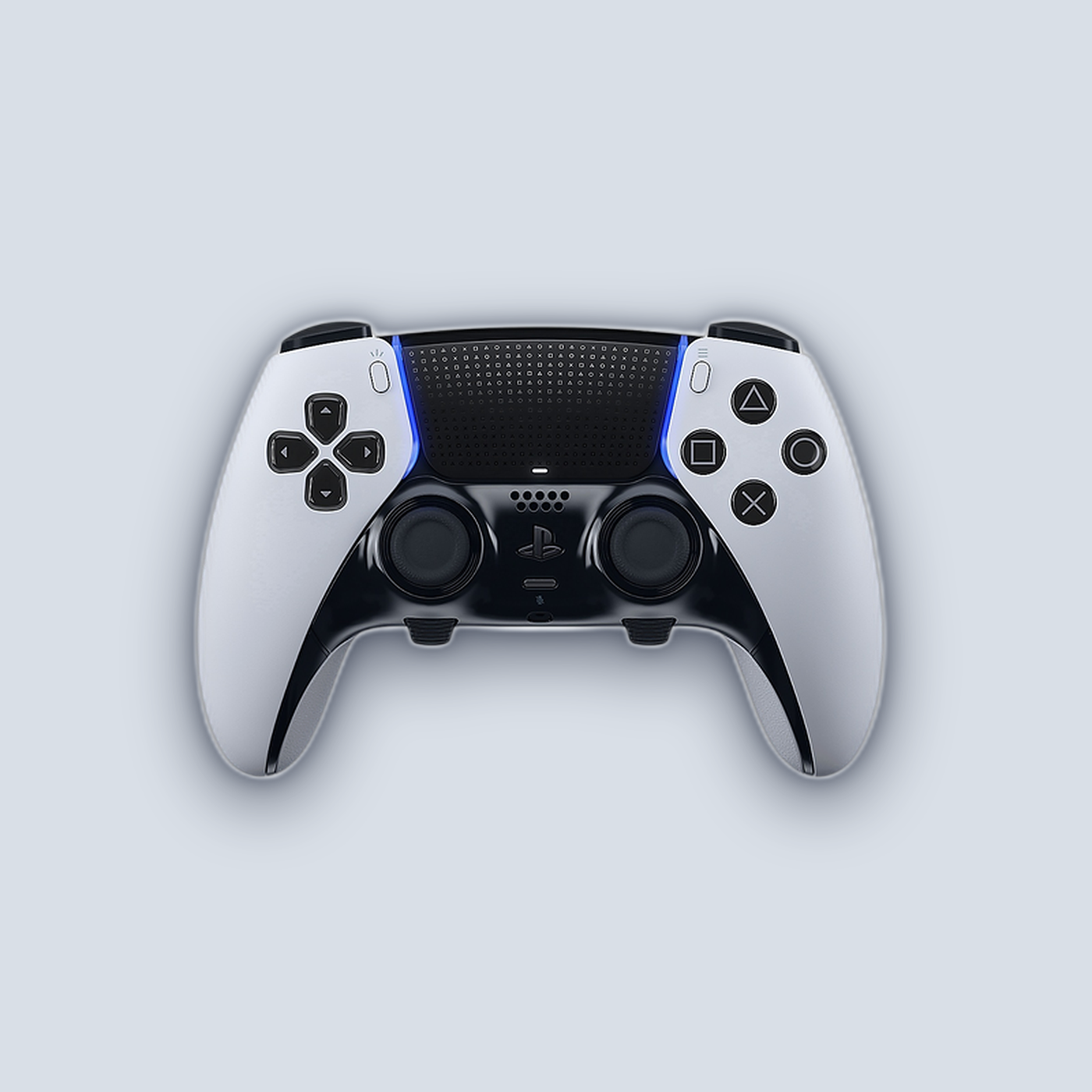 Sony PlayStation 5 DualSense Edge wireless controller front view white