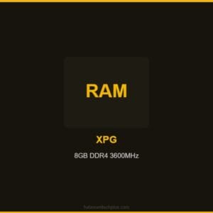 XPG 8GB DDR4 3600MHz