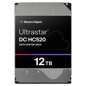WD 12TB 512MB 7200 3.5″ Ultrastar DC HC520 SE HDD