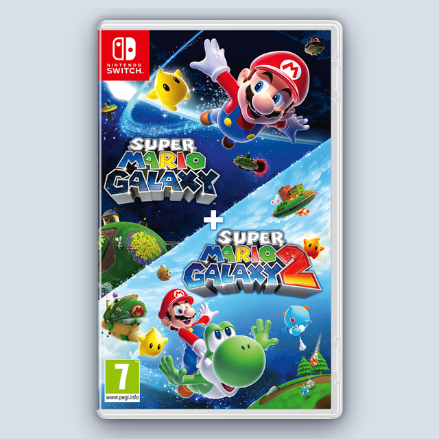 NINTENDO SWITCH SUPER MARIO GALAXY + SUPER MARIO GALAXY 2