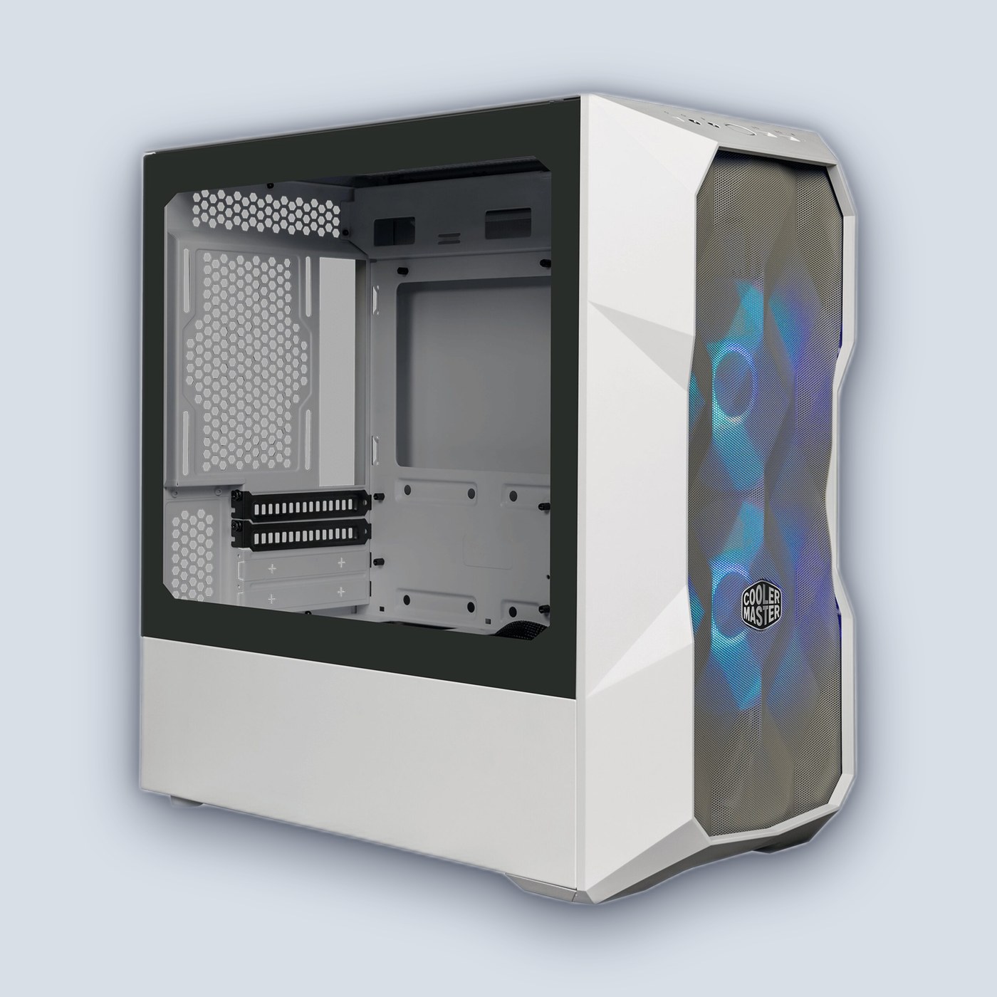 CoolerMaster MasterBox TD300 Mesh White PC Case — image 2