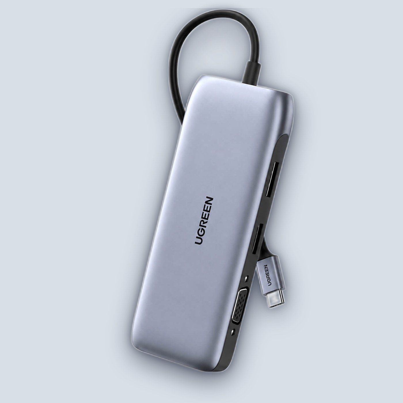 UGREEN USB-C to USB-Ax2 | HDMI | DP | VGA | LAN | SD | PD Dock — image 4