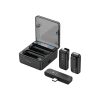 Green Lion Green Lion 2 in 1 Microphone with Digital Display – Black