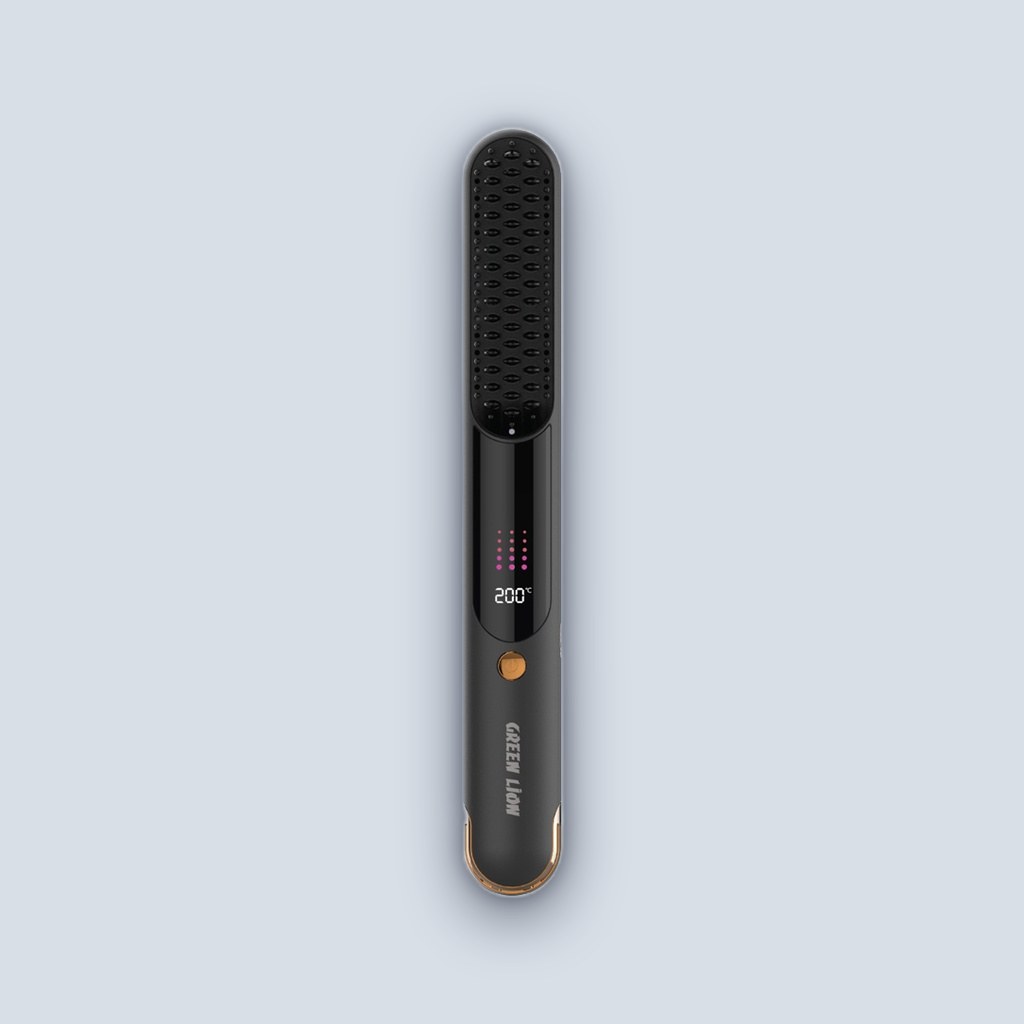 Green Lion Green Lion Infrared Hair Comb – Black
