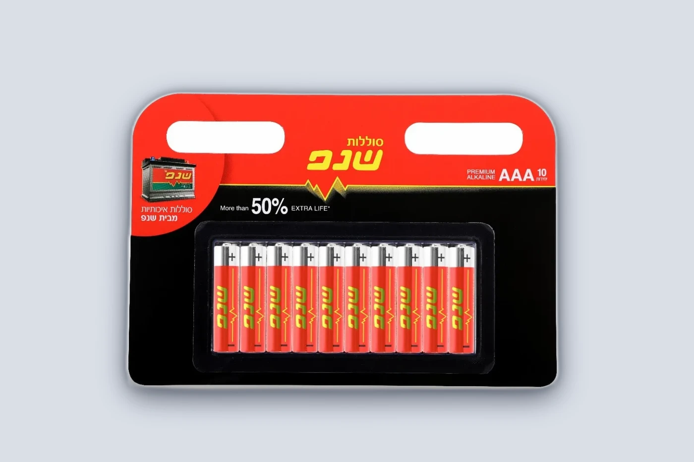 Schnapp AAA Batteries — 10 Pack