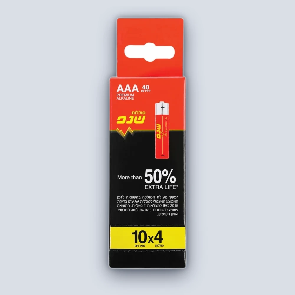 Schnapp AAA Batteries — 40 Pack