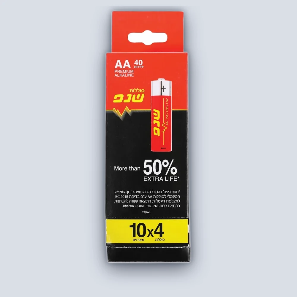 Schnapp AA Batteries — 40 Pack