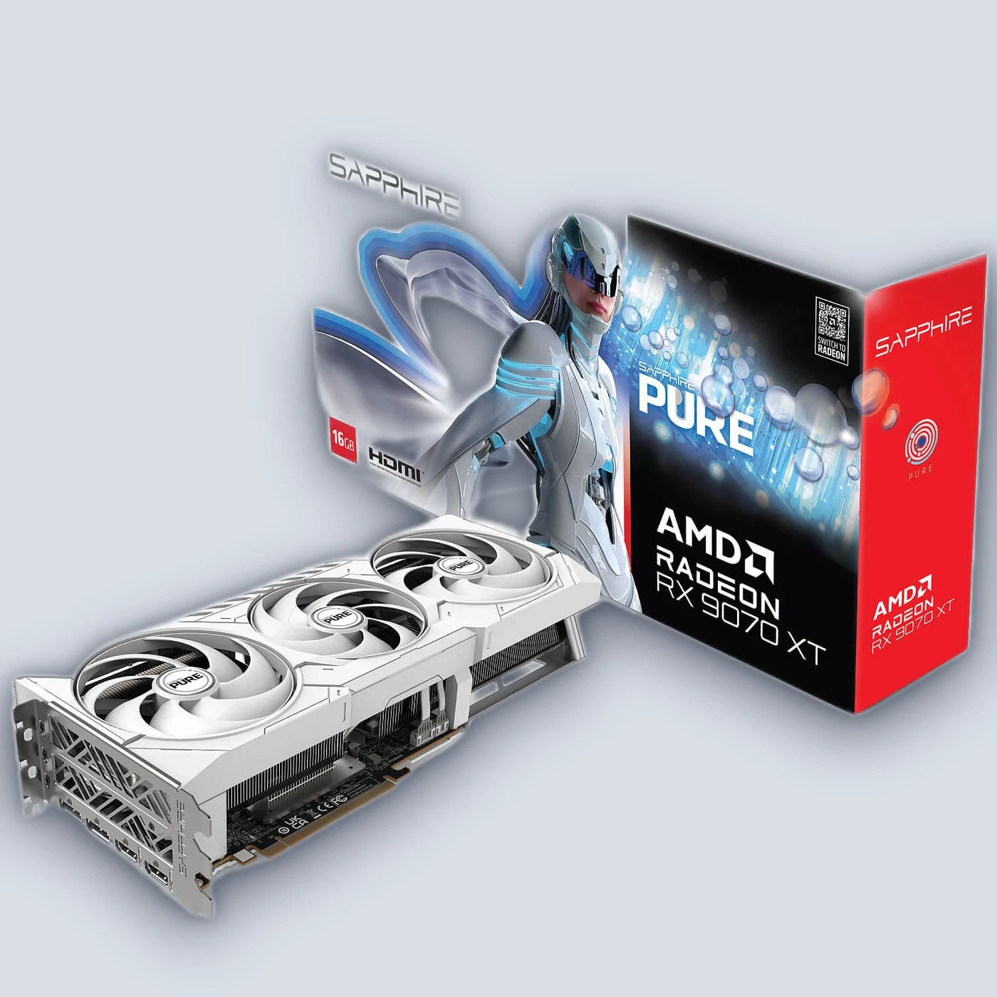 Sapphire PURE RX 9070 XT GAMING OC 16GB
