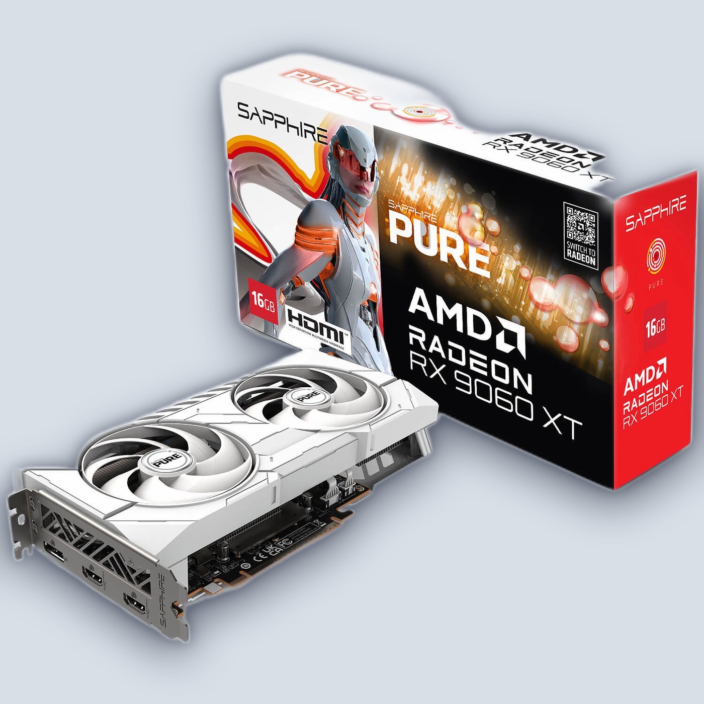 Sapphire PURE Radeon RX 9060 XT GAMING OC 16GB