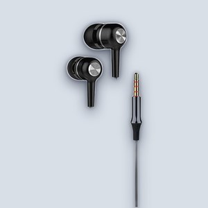 Green Lion Melo Stereo Earphones – Black