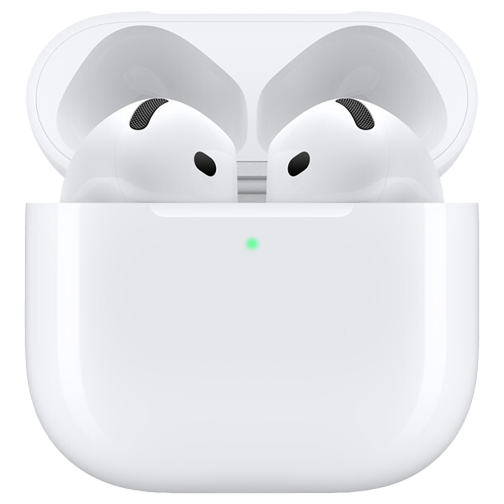 Apple - AirPods 4 with Active Noise Cancellation - White