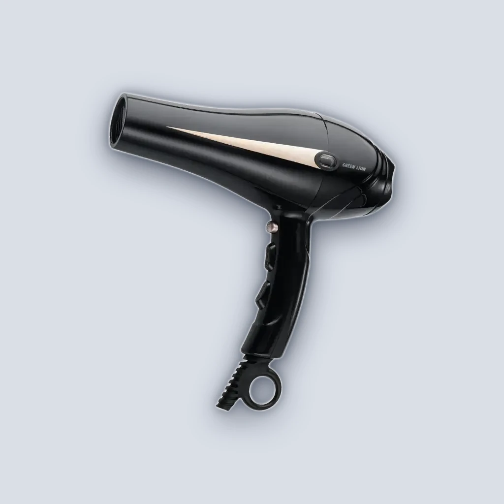 Green Lion Professional Hair Dryer 2000W – Black