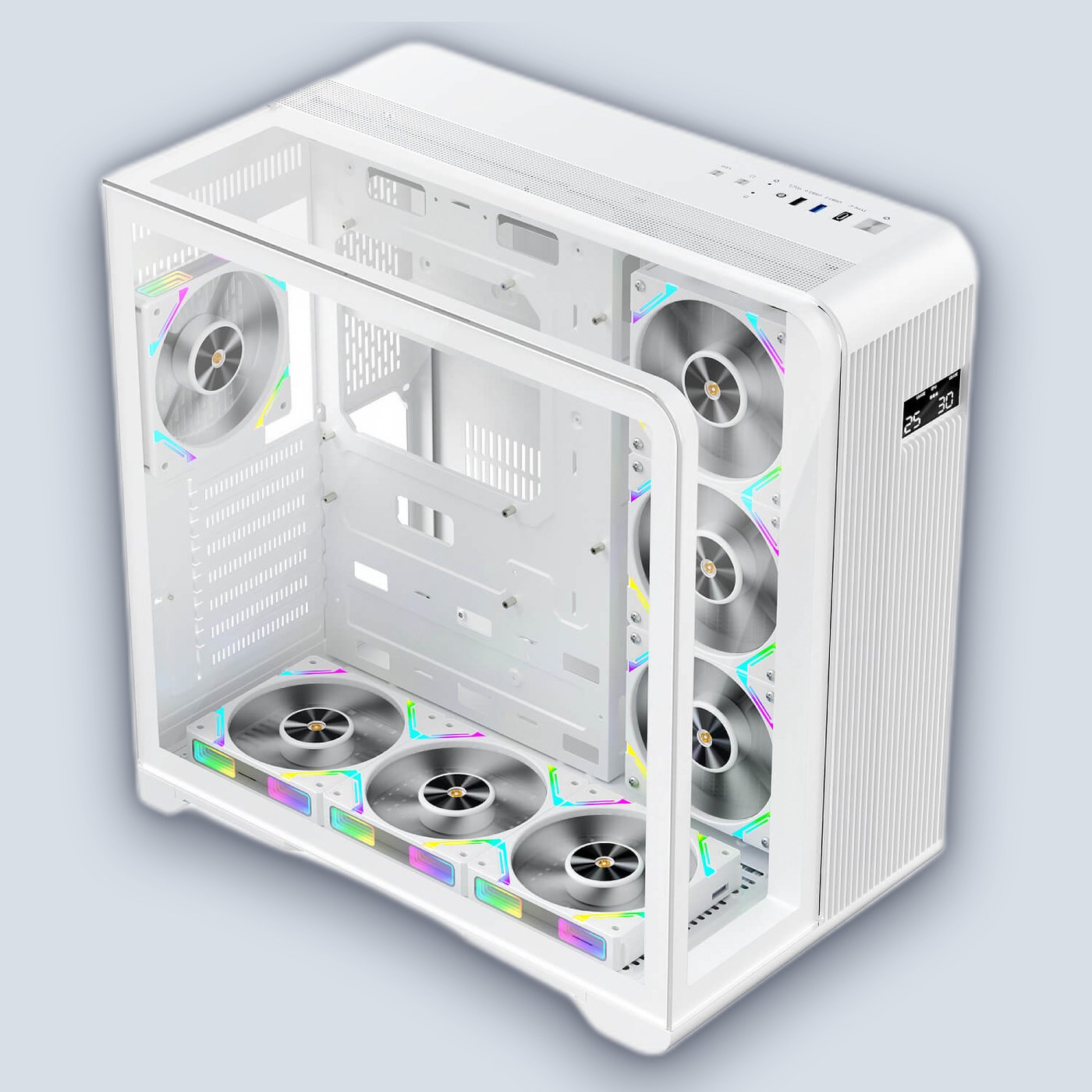 1StPlayer RT7 White PC Case — image 2