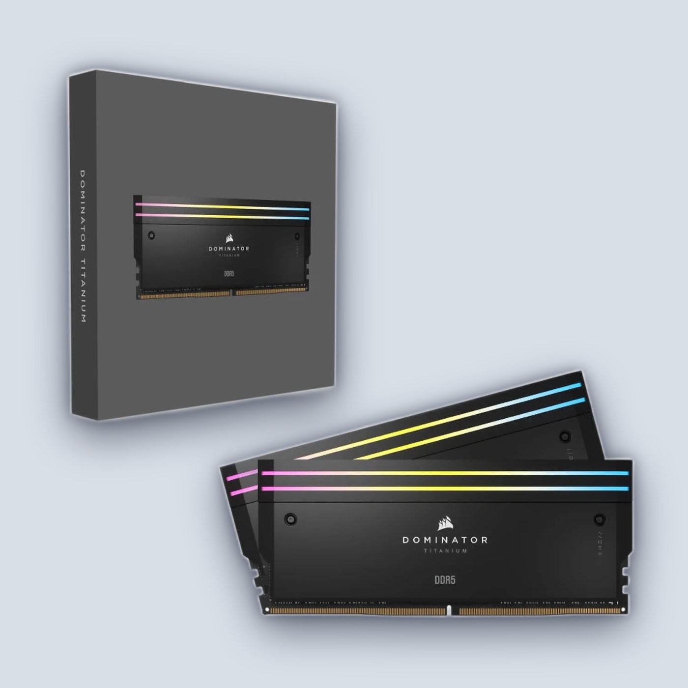Corsair Dominator Titanium RGB DDR5 32GB (2x16GB) 7200 CL34 XMP 3.0 — image 3