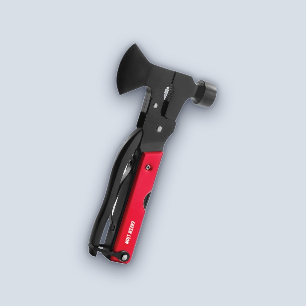 Green Lion Storm Breaker Multi Axe Hammer – Red