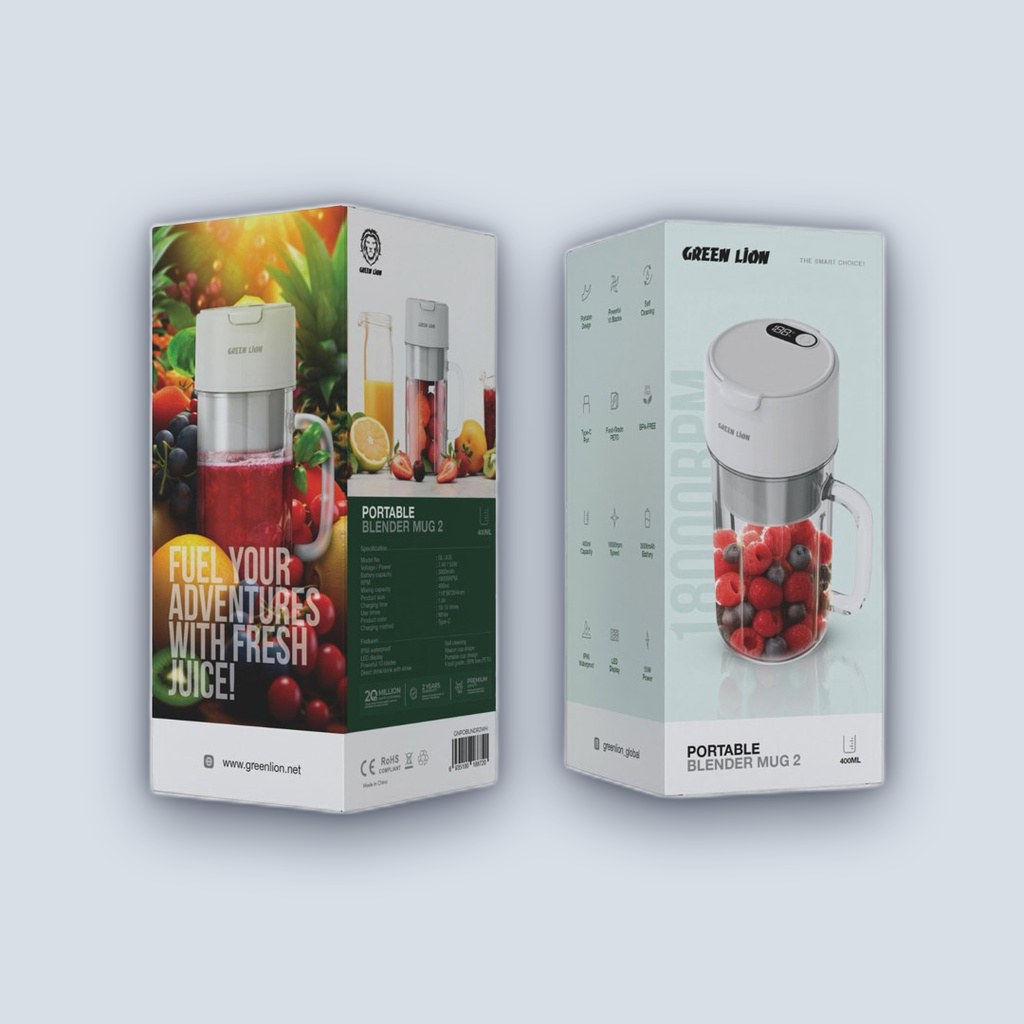 Green Lion Green Lion Portable Blender Mug 2 – White