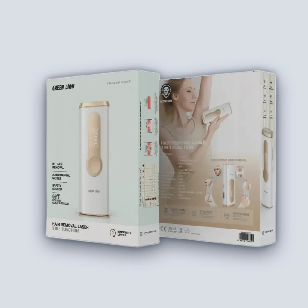 Green Lion Green Lion Hair Removal Laser 3 IN 1 Function – White