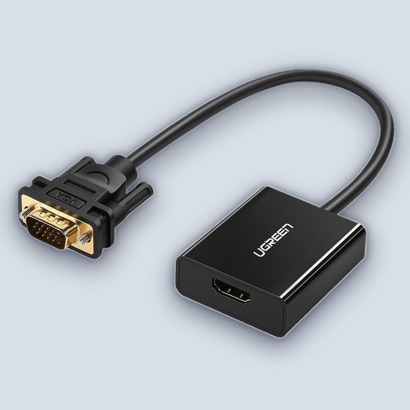 UGREEN HDMI Female to VGA Male with 3.5mm and micro USB Converter