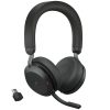 Jabra Evolve2 75 MS USB-C Wireless Over-Ear Headset with Mic & Charging Stand