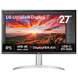 LG 27″ UltraFine IPS 4K UHD 60Hz 5ms Monitor (27UP850K)
