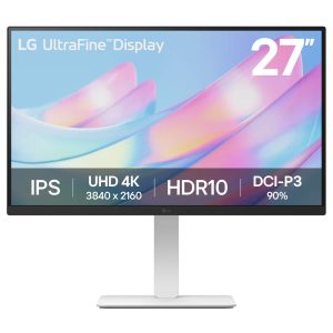 LG 27″ UltraFine IPS 4K UHD 60Hz 5ms Monitor (27US550)