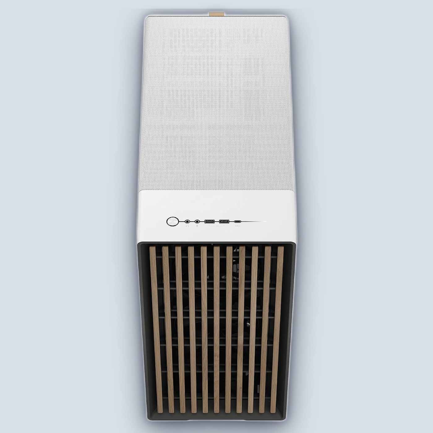 Fractal Design North XL Chalk White TG Clear โ image 2