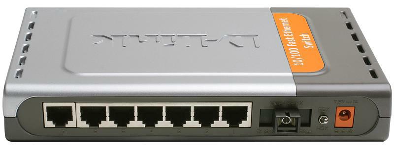 Switch 8 Port 7X 10/100 + 1X BASE-FX SC 20KM FIBER — image 2