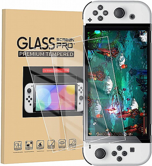 NINTENDO SWITCH OLED מגן מסך זכוכית