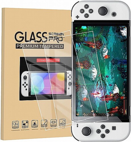 NINTENDO SWITCH OLED מגן מסך זכוכית