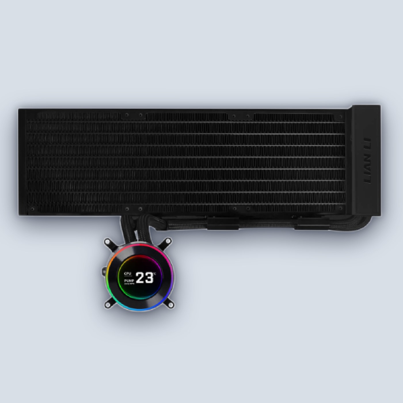 Lian-Li HydroShift II LCD-C 360TL Black CPU Liquid Cooler โ image 3