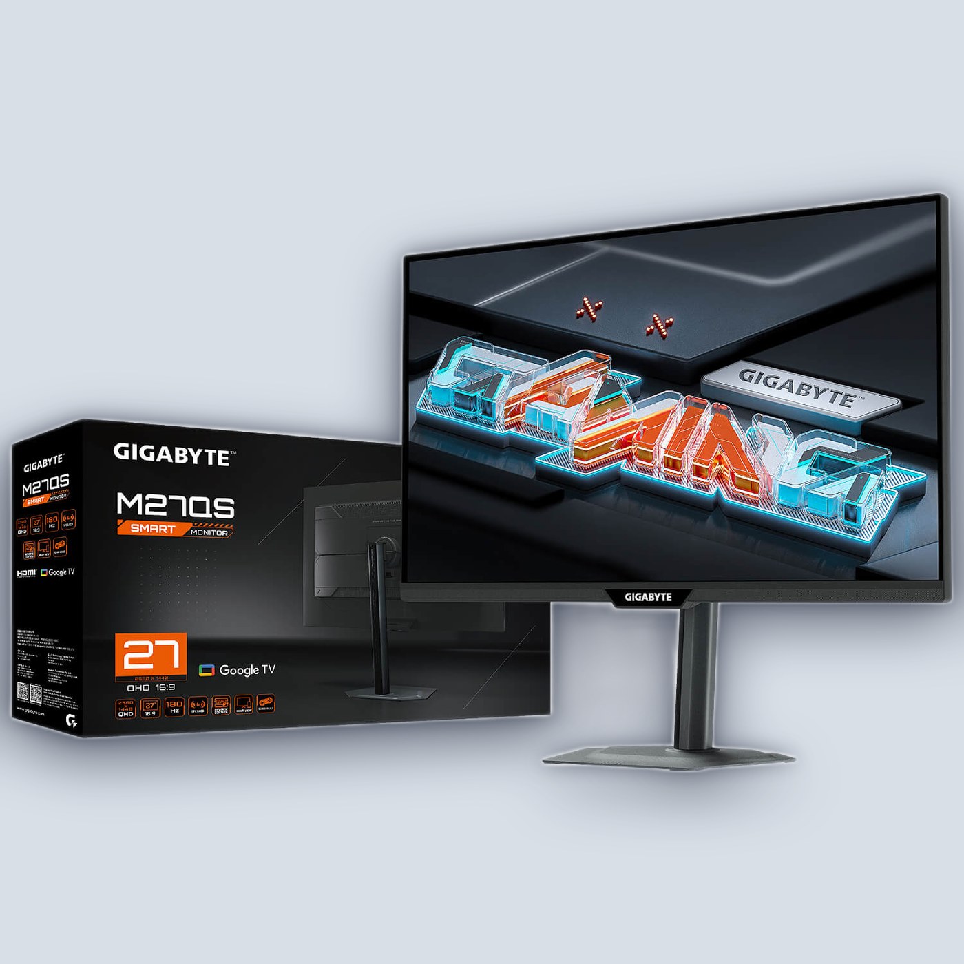 Gigabyte 27" M27QS IPS QHD 180Hz 1ms Gaming Monitor — image 3
