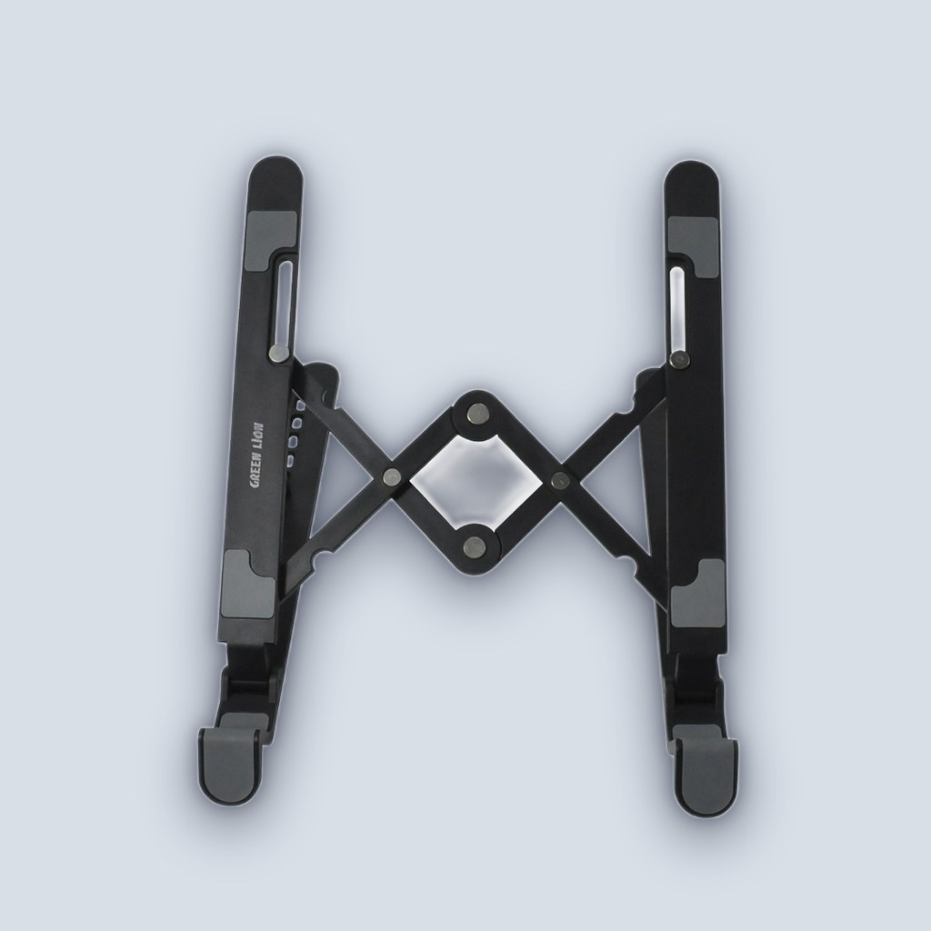 Green Lion Green Lion Foldable Laptop Stand 7 Tilts – Black