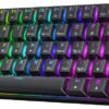HK GAMING KEYBOARD GK61 BLACK Mechanical Keyboard בBlack