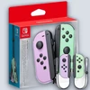 NINTENDO SWITCH JOYCONS PASTEL PURPLE / PASTEL GREEN