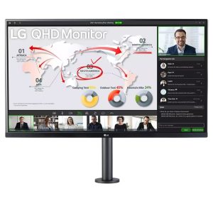 LG 32″ Ergo IPS QHD 75Hz 5ms Monitor