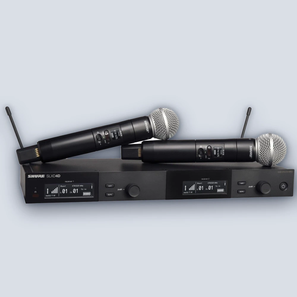 SHURE SHURE SLXD24DE/SM58-G60 Speaker