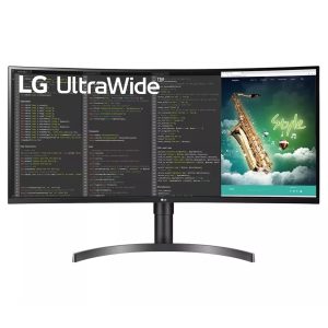 LG 35″ UltraWide VA QHD 100Hz 5ms 1800R Curved Monitor (35WN75C)